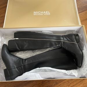 Michael kors leather boots womens size 8